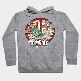 Top Wolf Hoodie